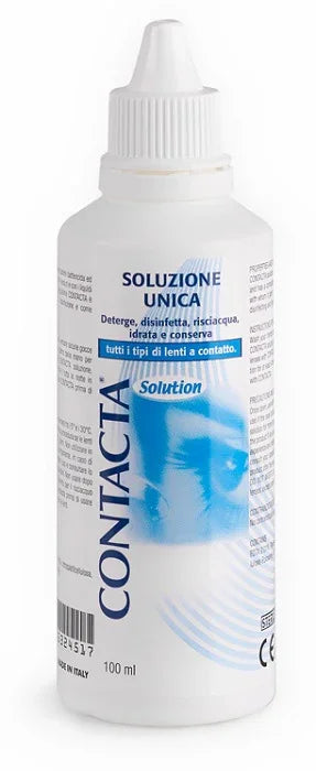SOLUZIONE UNICA ISOTONICA CONTACTA 100 ML - Farmaspeed