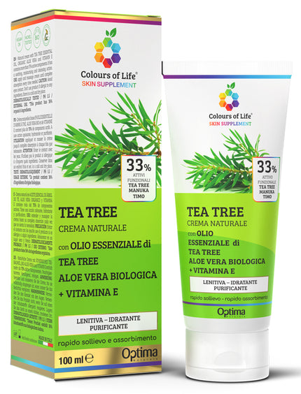 COLOURS OF LIFE SKIN SUPPLEMENT TEA TREE 33% 100 ML CREMA