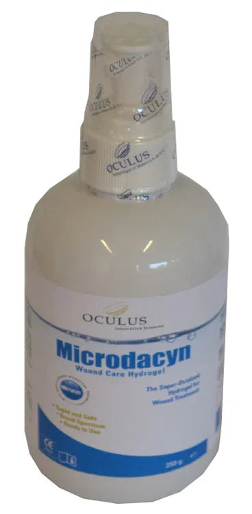 MEDICAZIONE IN SOLUZIONE SUPEROSSIDATA SPRAY PER DETERSIONE FERITE CON POTERE RIGENERATIVO MICRODACYN 60 SPRAY WOUND CARE 250 ML CODICE 44107-00 - Farmaspeed