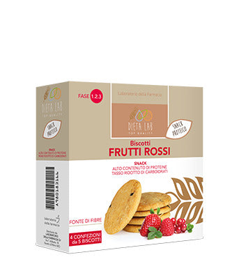 DIETALAB BISCOTTI FRUTTI ROSSI 150 G