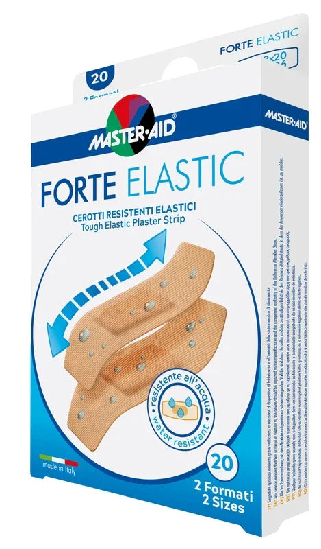 CEROTTO MASTER-AID ELASTIC 20 PEZZI 2 FORMATI - Farmaspeed