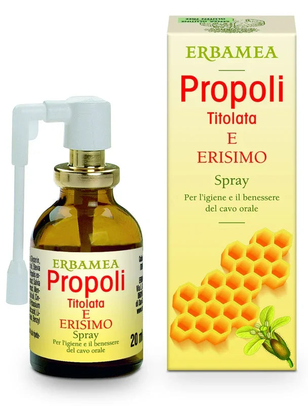 PROPOLI ERISIMO TITOLATA SPRAY 20 ML - Farmaspeed