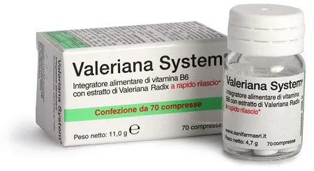 VALERIANA SYSTEM 70 COMPRESSE - Farmaspeed