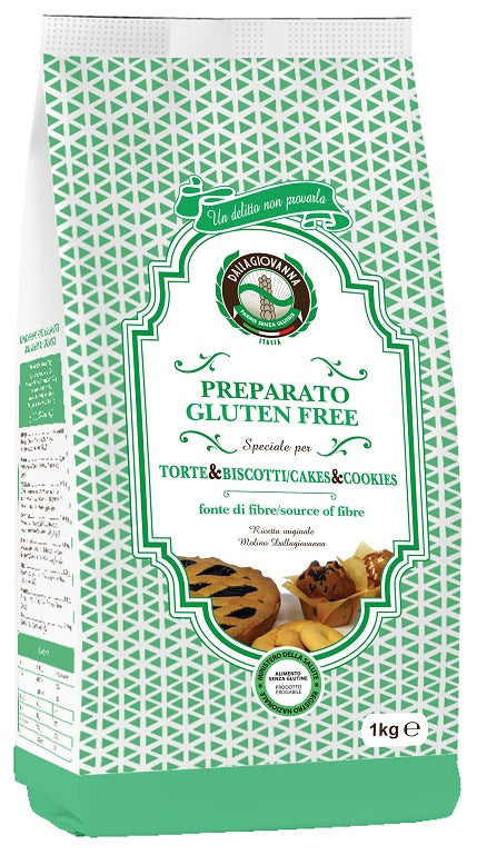 GLUTEN FREE SPECIAL PREPARATION FOR CAKES & BISCUITS 1 KG