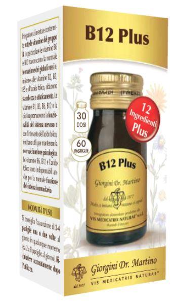 B12 PLUS 60 PASTIGLIE - Farmaspeed