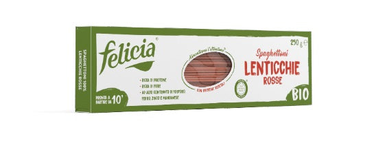 FELICIA SPAGHETTONI RED LENTILS 250 G