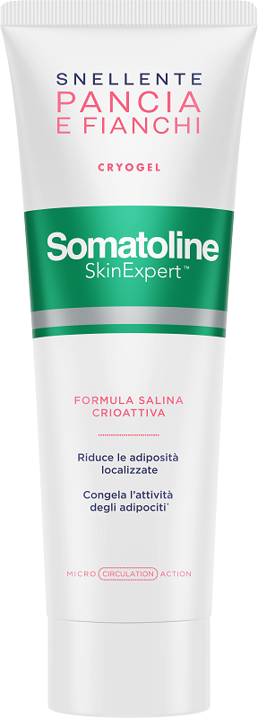 SOMATOLINE SKIN EXPERT SLIMMING BELLY HIPS CRYOGEL 250 ML