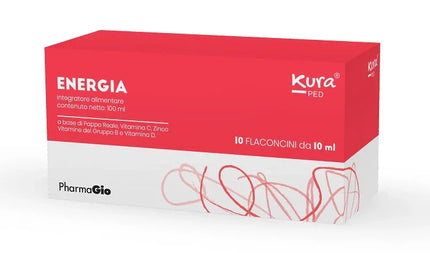 KURA PED ENERGIA 10 FLACONCINI X 10 ML - Farmaspeed