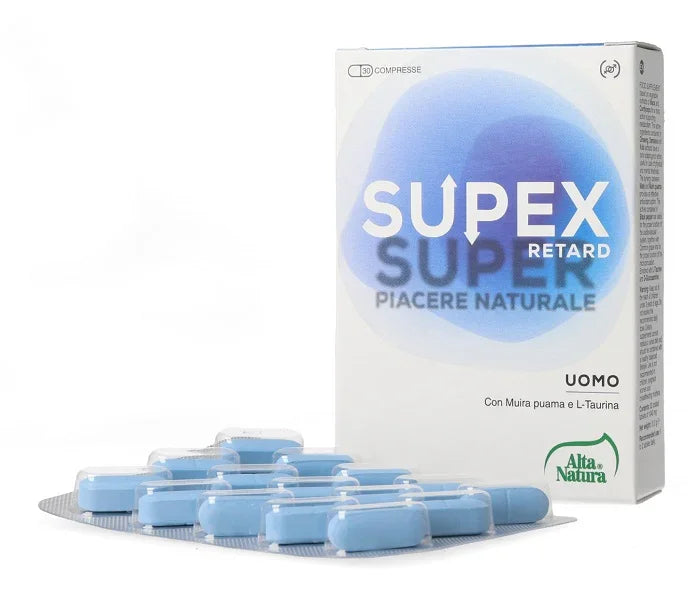 SUPEX RETARD UOMO 30 COMPRESSE - Farmaspeed