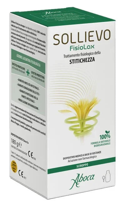 SOLLIEVO FISIOLAX SCIROPPO 180 G - Farmaspeed