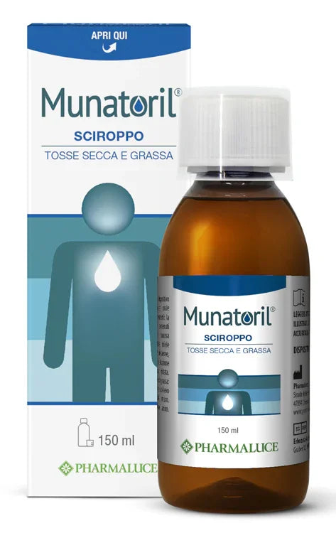 MUNATORIL SCIROPPO TOSSE SECCA E GRASSA 150 ML - Farmaspeed