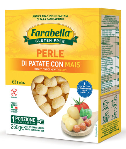 FARABELLA PERLE POTATOES CORN 250 G