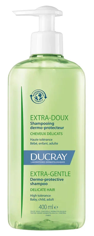 DUCRAY EXTRA DELICATO SHAMPOO DERMOPROTETTIVO 400 ML - Farmaspeed