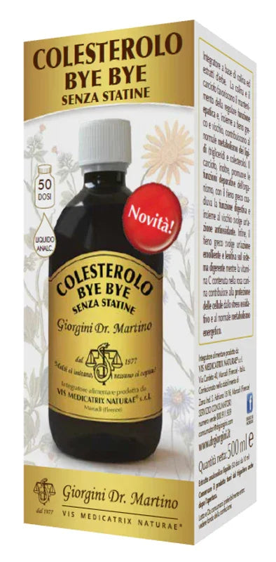COLESTEROLO BYE BYE SENZA STATINE 500 ML - Farmaspeed