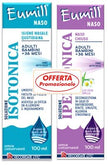 EUMILL NASO BIPACK SPRAY SOLUZIONE ISOTONICA 100 ML + SOLUZIONE IPERTONICA 100 ML