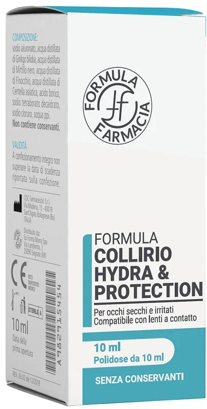 FORMULA COLLIRIO HYDRA&PROTECT SENZA CONSERVANTI 10 ML - Farmaspeed