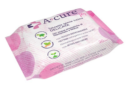 A+CURE IGIENE INTIMA DELICATA 20 SALVIETTE POCKET MAXI