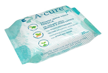 A+CURE IGIENE INTIMA FRESCA 20 SALVIETTE POCKET MAXI