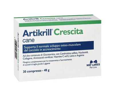 ARTIKRILL CRESCITA 60 COMPRESSE - Farmaspeed