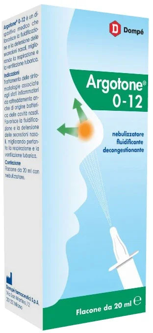 ARGOTONE 0-12 SPRAY NASALE 20 ML - Farmaspeed