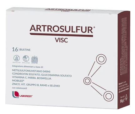 ARTROSULFUR VISC 16 BUSTINE DA 6 G - Farmaspeed