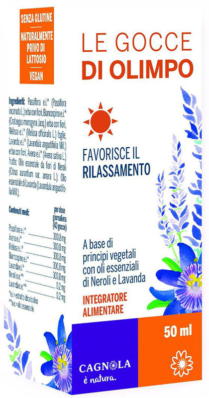 LE GOCCE DI OLIMPO FAVORISCE IL RILASSAMENTO 50 ML