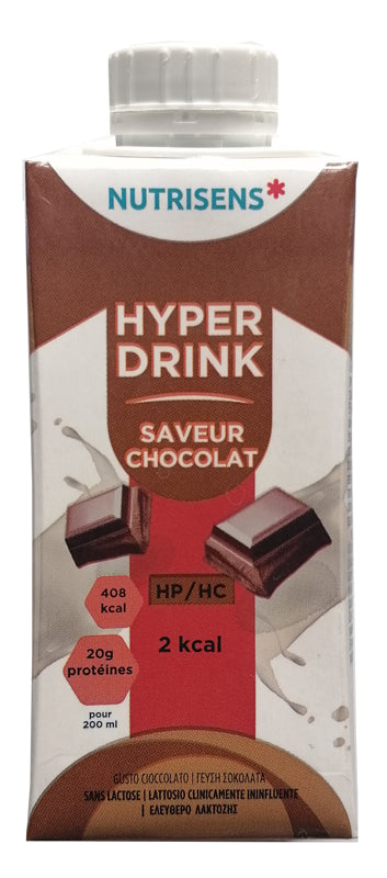 HYPERDRINK 2KCAL CHOCOLATE 4X200 ML