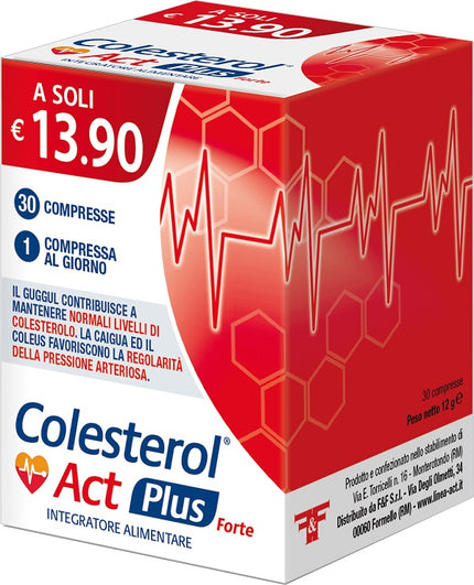 CHOLESTEROL ACT PLUS STRONG 30 TABLETS
