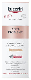 EUCERIN ANTI-PIGMENT GIORNO SPF30 COLORATO MEDIUM 50 ML - Farmaspeed