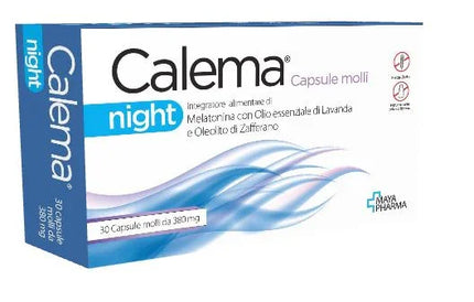 CALEMA NIGHT 30 CAPSULE MOLLI - Farmaspeed