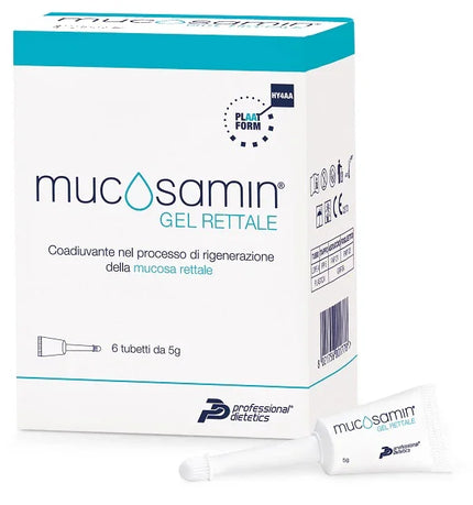 GEL RETTALE MUCOSAMIN 6 TUBETTI X 5 G - Farmaspeed