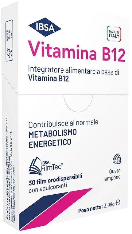 VITAMINA B12 IBSA 30 FILM ORALI - Farmaspeed