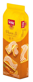 SCHAR PAUSA SI' CARROT AND ORANGE FLAVOURED SPONGE CAKE SNACKS 10 PORTIONS OF 30 G