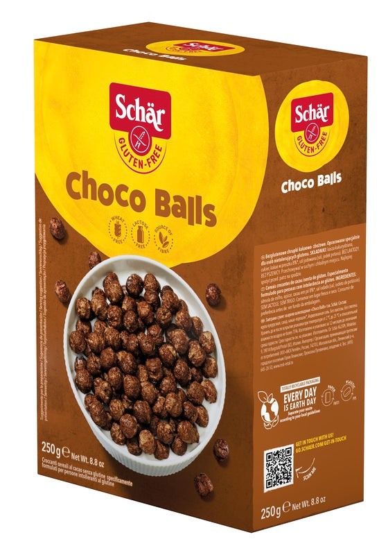 SCHAR CHOCO BALLS CEREALS WITHOUT LACTOSE 250 G