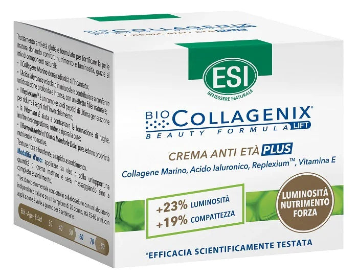 ESI BIOCOLLAGENIX CREMA ANTIETA' PLUS 50 ML - Farmaspeed