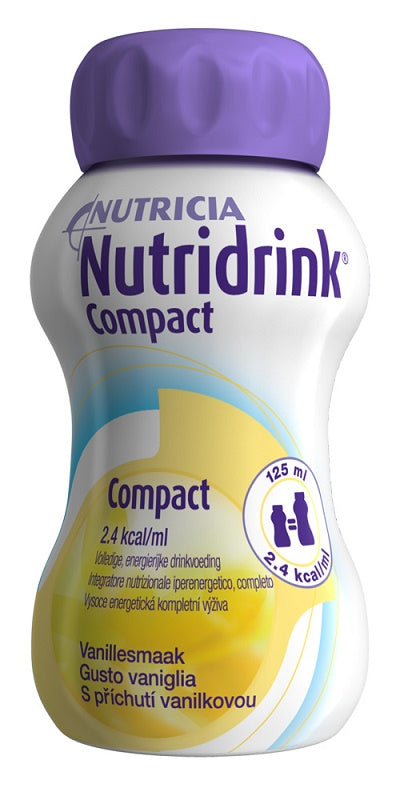 NUTRIDRINK COMPACT VANIGLIA 125 ML 4 PEZZI