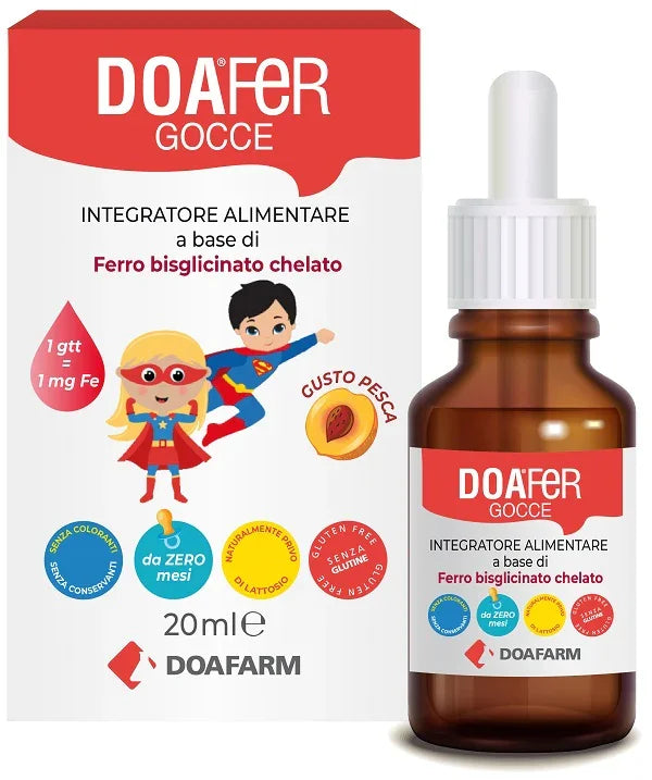 DOAFER GOCCE 20 ML - Farmaspeed