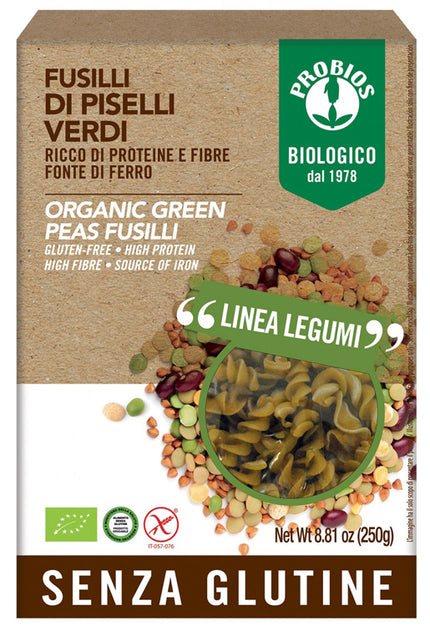 PROBIOS GREEN PEAS SPECIALTY FUSILLI 250 G