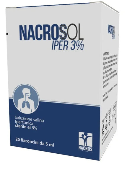 NACROSOL IPER 3% 20 FLACONCINI DA 5 ML - Farmaspeed