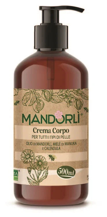 MANDORLI CREMA CORPO PER TUTTI I TIPI DI PELLE 500 ML - Farmaspeed