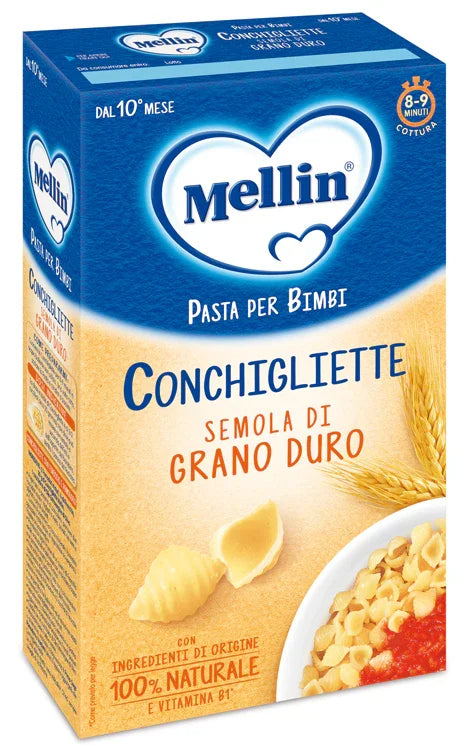 MELLIN CONCHIGLIETTE 100% GRANO DURO 280 G - Farmaspeed