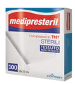 GARZA COMPRESSA MEDIPRESTERIL TNT 10X10CM 100 PEZZI - Farmaspeed