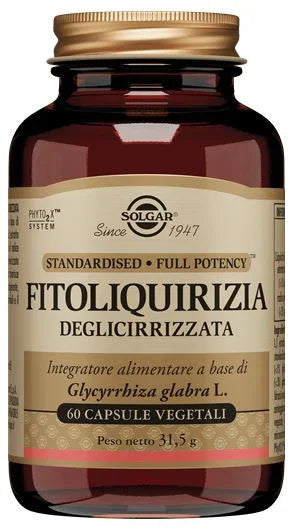 FITOLIQUIRIZIA DEGLICIRIZZATA 60 CAPSULE VEGETALI - Farmaspeed