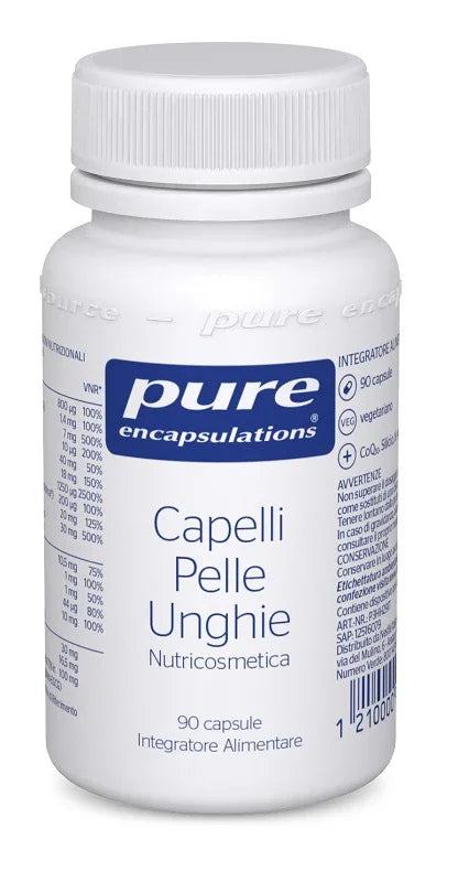 PURE ENCAPSULATIONS CAPELLI PELLE UNGHIE 90 CAPSULE - Farmaspeed