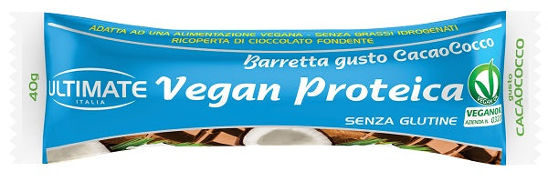 BARRETTA VEGAN PROTEIC CACAO/COCCO 40 G