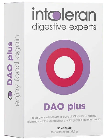 INTOLERAN DAO PLUS 50 CAPSULE - Farmaspeed