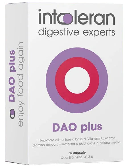 INTOLERAN DAO PLUS 50 CAPSULE - Farmaspeed