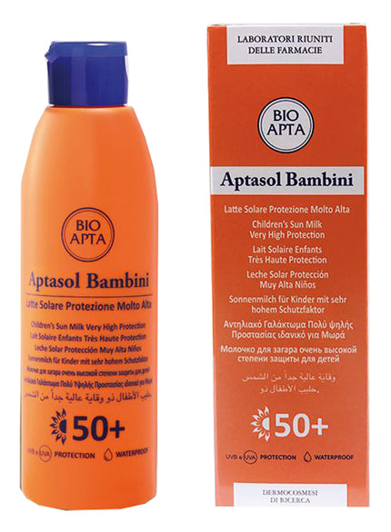 APTASOL CHILDREN'S MILK VERY HIGH PROTECTION 125 ML