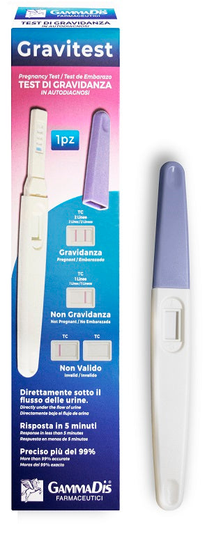 TEST GRAVIDANZA GRAVITEST 1 PEZZO GAMMADIS