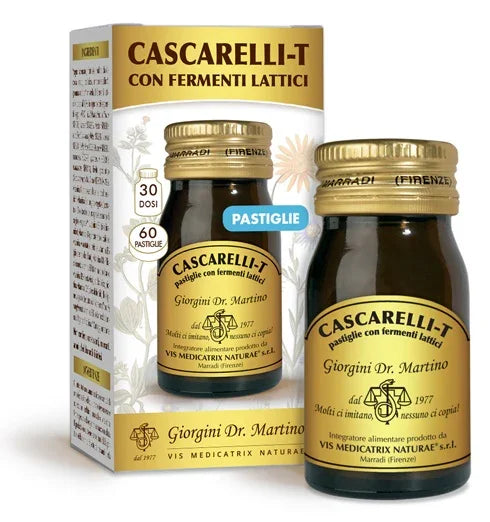 CASCARELLI T PASTIGLIE 60 PASTIGLIE CON FERMENTI LATTICI - Farmaspeed